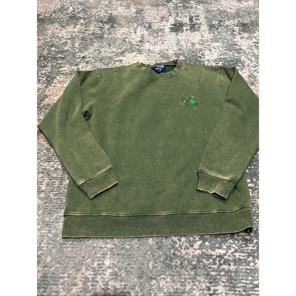 Section 119 Grateful Dead Pigment Embroidered Turtles Sweatshirt XL RARE